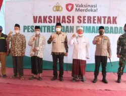 Bupati Tinjau Vaksinasi Masal di Ponpes dan Rumah Ibadah