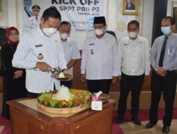 Kick Off SPPT PBB-P2 2022, Bupati Ajak Edukasi Pembayaran Online