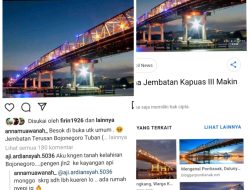 Postingan Jembatan Kanor-Rengel (Kare) di IG Bupati Dianggap Hoax