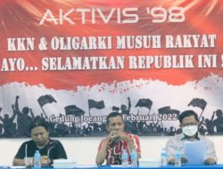 Pentolan Aktivis 98 Kumpul, Bentuk Komite Rakyat Lawan KKN