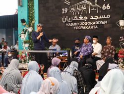 Ke Jogja, AHY Singgah di Masjid Jogokariyan, Didoakan Keluarga Ponpes Al Munawir, Krapyak