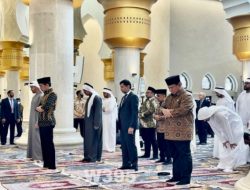 Bersama Presiden MBZ, Jokowi Resmikan Masjid Raya Sheikh Zayed di Surakarta