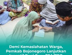 Demi Pendidikan Agama, Pemkab Bojonegoro Lanjutkan Insentif untuk Guru TPA/TPQ