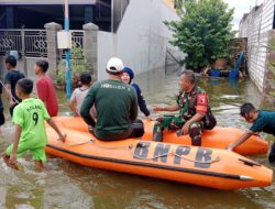 Banjir Masih Kepung Gresik Selatan, Ditanya Penanganan, Pejabat Pilih Bungkam