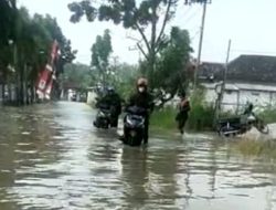 Kali Lamong Meluap, Wilayah Gresik Selatan Kembali Terkepung Banjir