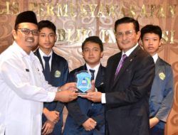 Terima Siswa Juara Robotik di Korsel, Fadel Muhammad: Jangan Berhenti, Teruslah Berprestasi