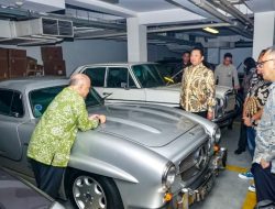 Ketua MPR dan Ilham Matangkan Museum Mobil Koleksi BJ Habibie di MOI TMII