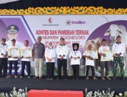 Kontes dan Pameran Ternak 2023 Sukses Digelar, Disnakkan Bojonegoro Umumkan Pemenang