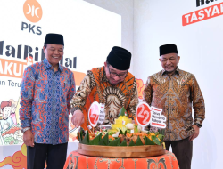 Halal bihalal dan Tasyakuran Milad, Presiden PKS Ajak Kokohkan Tali Kebangsaan