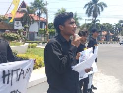 Menolak Lupa, Puluhan Aktivis PMII Tuban Gelar Aksi Damai September Hitam