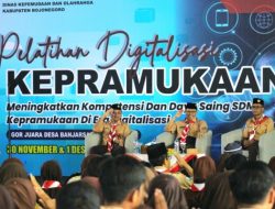 Tingkatkan Kompetensi dan Daya Saing, Dinpora Bojonegoro Gelar Pelatihan Digitalisasi Kepramukaan