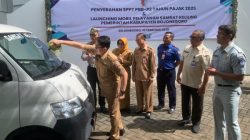 Serahkan Mobil Samsat dan SPPT PBB-P2, Pj. Bupati Ingatkan Target PAD