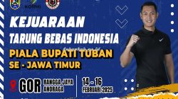 Tuban Gelar Tarung Bebas Piala Bupati, Ketua Kormi Pesan Jaga Keamanan